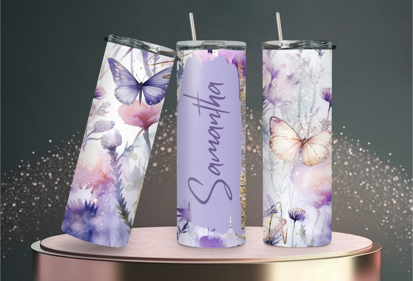 Personalized Tumbler with Your Own Name, Double Wall Insulated, BPA Free, 20oz, Perfect Gift or Everyday use Tumbler